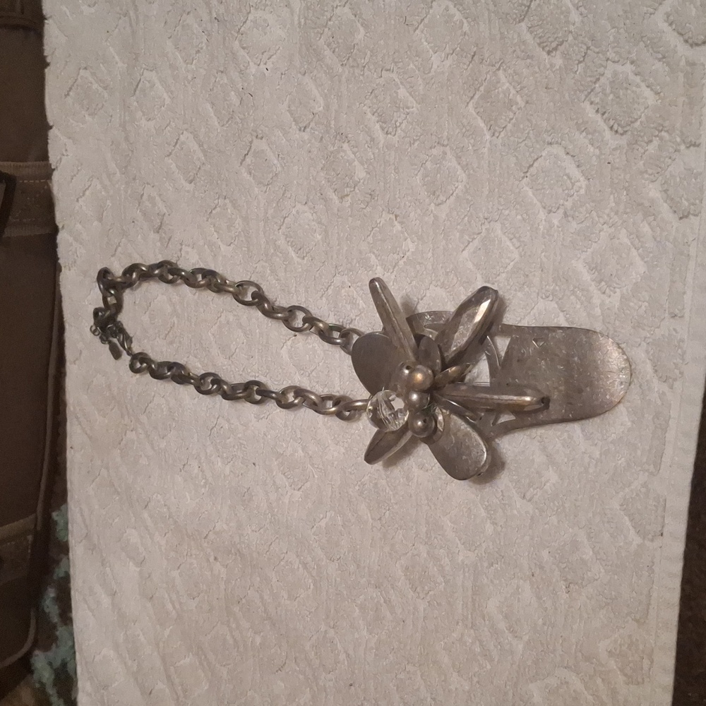 Silver Dragonfly Pendant Necklace